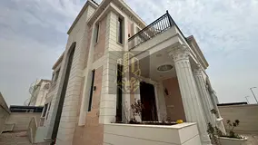Two-floor villa in Tilal City, Zone C, Sharjah for sale Distinctive stone facade Luxurious finishes