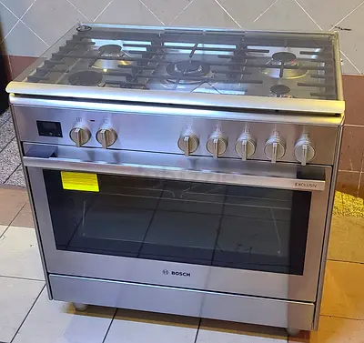 Bosch 8 series Top Gas Oven Electric 90 cm freestanding