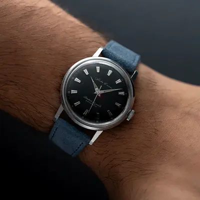 Seiko Chronos - Black Lacquer Dial