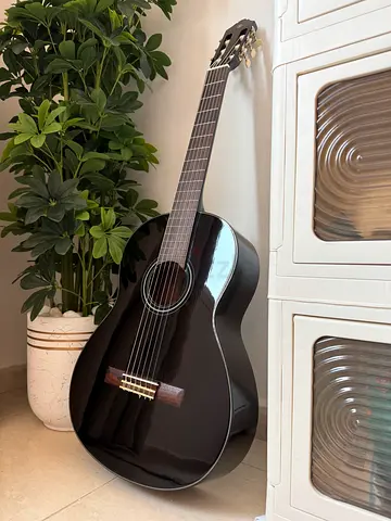 Black Yamaha Classical Acoustic Guitar C40