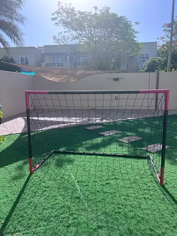 Portable Kids Soccer Goal - Lightweight Backyard Football Net (190 x 89 cm: Height: 124 cm)