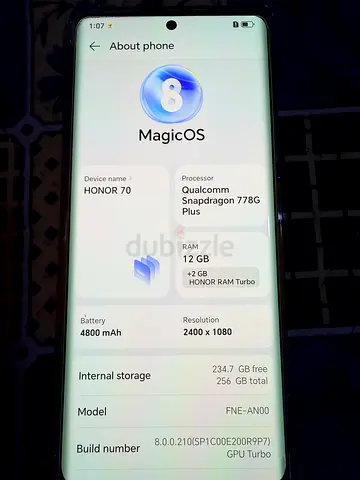 Honor 70 5g
