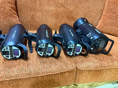 4 Godox Professional Studio Flash Light Wireless X System