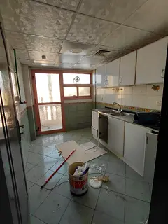 For Rent in Sharjah – Al Majaz 2 On Gamal Abdel Nasser Street A shop with a large space and a mezz