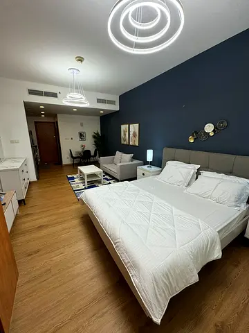 Luxury Furnished Studio | With Balcony | Monthly Rental | Near Me'aisem City Centre