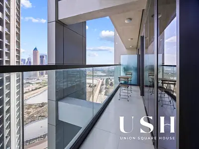High Floor | 1BR Canal View | Sheikh Zayed Road | Luxury Living