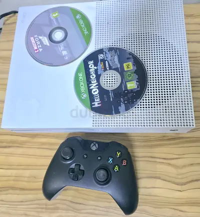 Microsoft Xbox one s 1tb 1 controller 2 games for sale