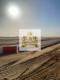 For sale in Sharjah, Al Baleedah area, residential land Area 2900 feet, residential villa permit Gro