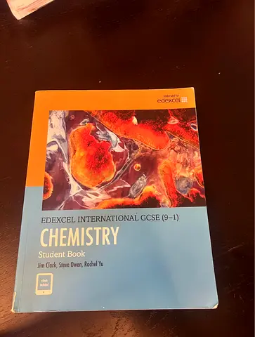 Edexcel International GCSE (9-1) Chemistry Student Book - slightly Used