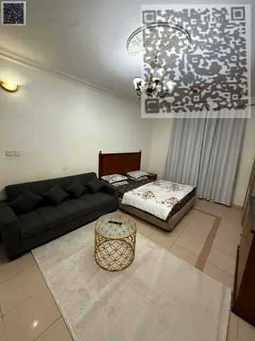 📍 Premium Furnished Studio for Monthly Rent | Prime Location – Ajman Corniche Second Row