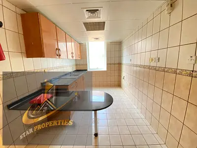 SPECIOUS NICE ONE BHK CENTRALISED AC AND GAS WITH WARDROBE FAMILY BUILDING JUST 30K AL MAHATAH
