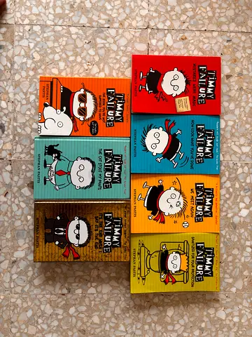 Timmy Failure book set (7 paperback books) by Stephan Pastis - childrens fiction series