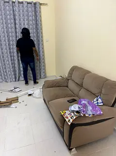 1 Bedroom full furnished available for 2 months Muhaisnah 4