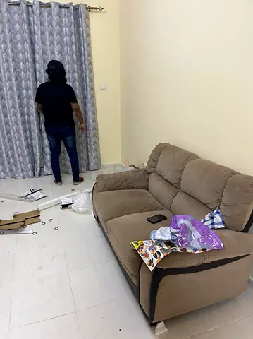 1 Bedroom full furnished available for 2 months Muhaisnah 4