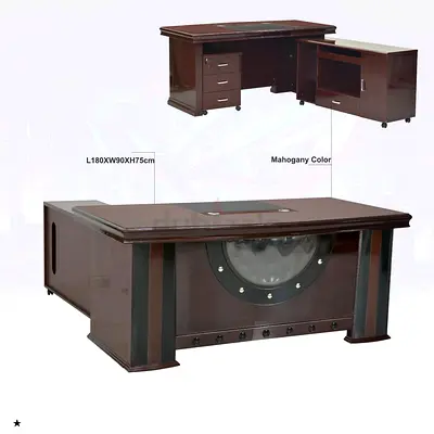 Brand new L shape Wooden office Table Available