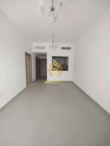 Specious Brand New 1BHK apartment with bolcony very prime location just in 63k in warsan 4