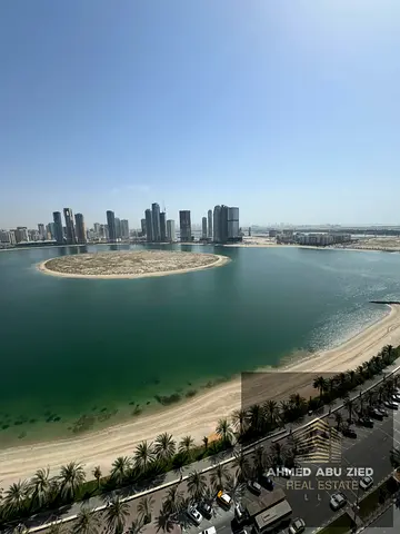 شقة فاخرة 3 غرف و صالة واسعة للايجار السنوي في الخان, تكييف مجاني, باركينج + جيم + مسبح مجاني, اطلالة بحرية مفتوحة , مساحة واسعة, غرفة خادمة, 4 حمام .