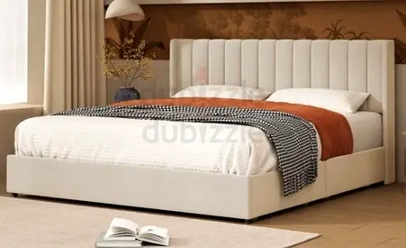Brend New high quality fabric luxury king size 180x200 Bed with spring mattress available