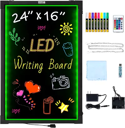 LED Fluorescent Writing Board - New in Box