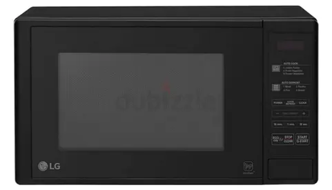 Black Digital Microwave Oven