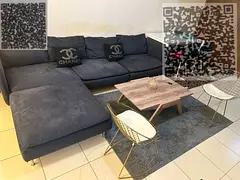 Furnished studio apartment for monthly rent in Ajman, Ajman One Towers, Al Rashidiya 3