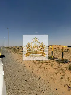 For Sale in Sharjah Commercial land in Blida area 1 On a main street Only one installment left in 6