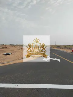 For sale in Sharjah, Al Sahma area, residential land with an area of 2420 feet, ground floor a