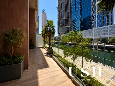 2BR+Maid | Canal Front | Private Garden | Townhouse Living