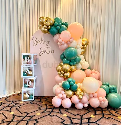 Baby shower balloon decorations services