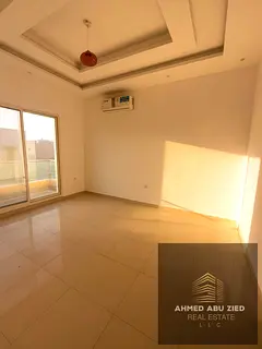 Villa for rent in Al Muwaihat 3 featuring 5 master bedrooms, a majlis, 3 living rooms, maid’s room