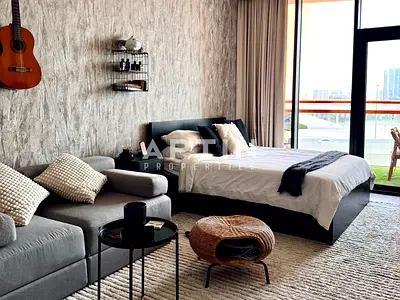 Fully Furnished Studio | All Appliances Included | Binghatti Crystals