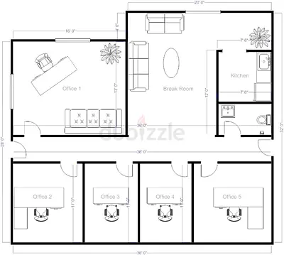 2D Drawings 3D Design interior design for office design shop design villa design
