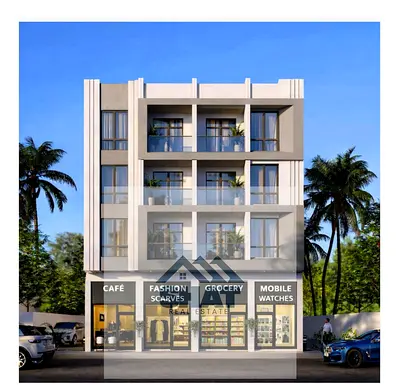 Distress deal G + 3 Commercial residential corner plot freehold nearby Ajman port and Ajman Marina Liwara 1 – Ajman Plot size 3183 Sq Ft