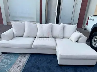 The One Kingston L Shape sofa beige