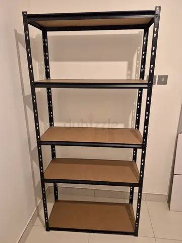 Metal Frame 4-Tier Shelving Unit (dismentle/assemble)