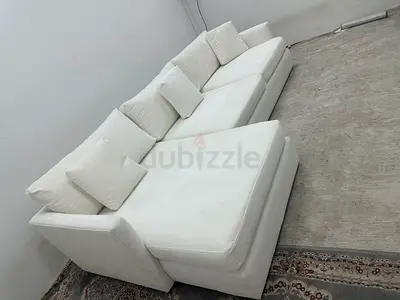 High quality cratebarrel lshape lounge deep model lshape sofa