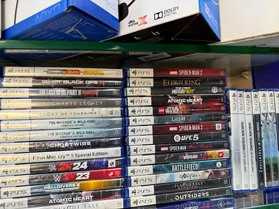 Bundle of PS5 Games 87 Games available old n new — Various Titles (Used)