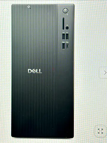 Dell Desktop ECT 1250 Tower - Slim Black Case, Good Working Condition