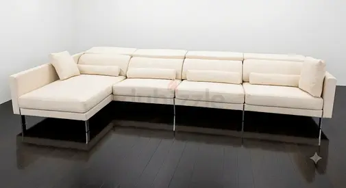 Expensive quality casa Desus Italia Lshape four seater sofa
