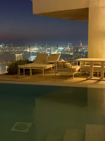 47th floor 2 bedroom with private sky pool in jvc