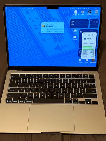 M4 Macbook Air 16/512gb blue color *FIXED PRICE*