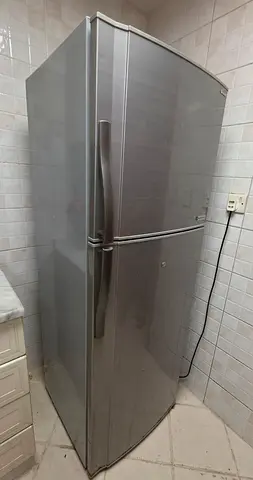 Sharp Double Door Refrigerator Silver Finish