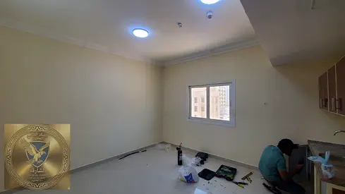 Studio for Annual Rent in Al Qulaya with Deferred Deposit Spacious Layout Semi Separate Kitchen and Payment up to 6 Installments