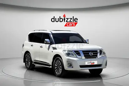 AED 3769/month | 2015 Nissan Patrol SE Platinum | GCC Specs | Ref#477184