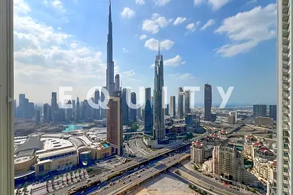 Burj Khalifa and Fountain View I High Floor