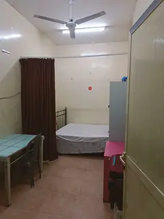 Fully furnished studio room for rent in Villa - All Inclusive with parking - 1600Aed.