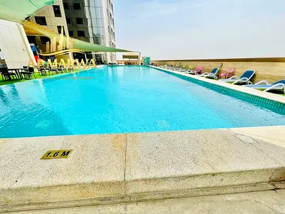 12 Cheques || Luxurious 1BR || Chiller Free || Parking Free || All Amenities Free