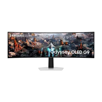 Samsung Odyssey OLED G9 (Model: LS49DG932SMXUE / G932) is a 49-inch curved ultrawide gaming monitor