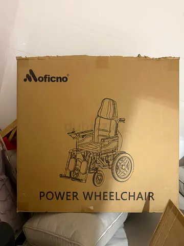 Electric Power Wheelchair with Joystick Controller