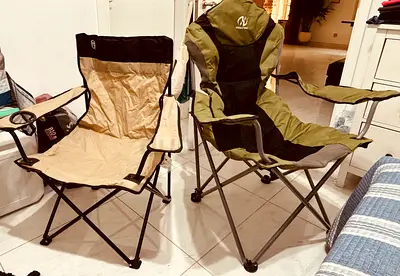 Camping set Chairs and BBQ